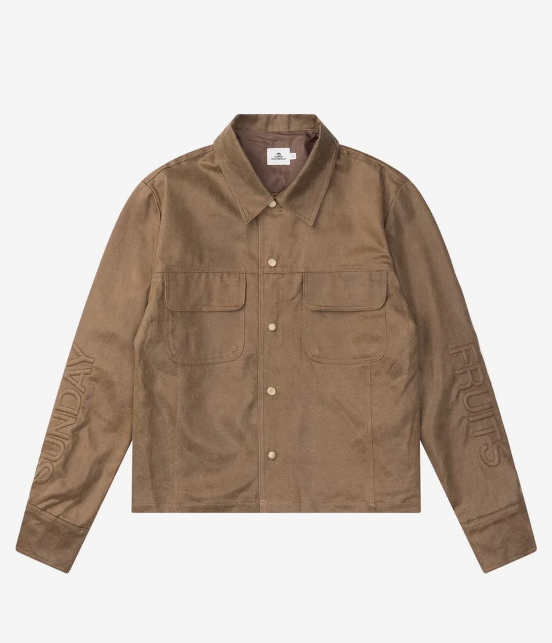 [선데이후루츠마켓] COSMIC FAUX LEATHER JACKET BR 상품이미지3