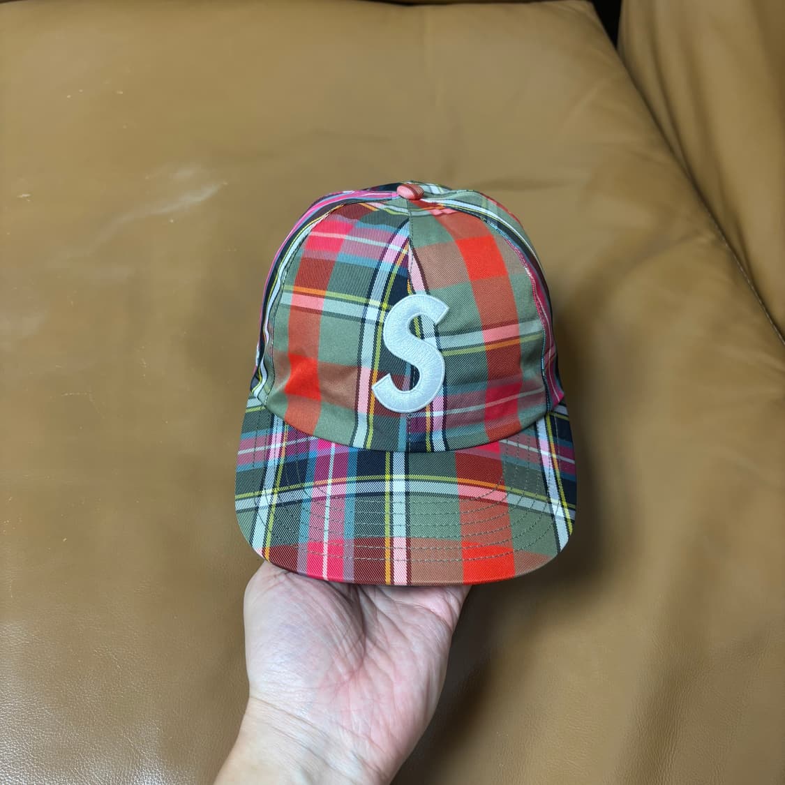 Supreme 슈프림 고어텍스 체크 S로고 6패널 볼캡 모자 Check 상품이미지3