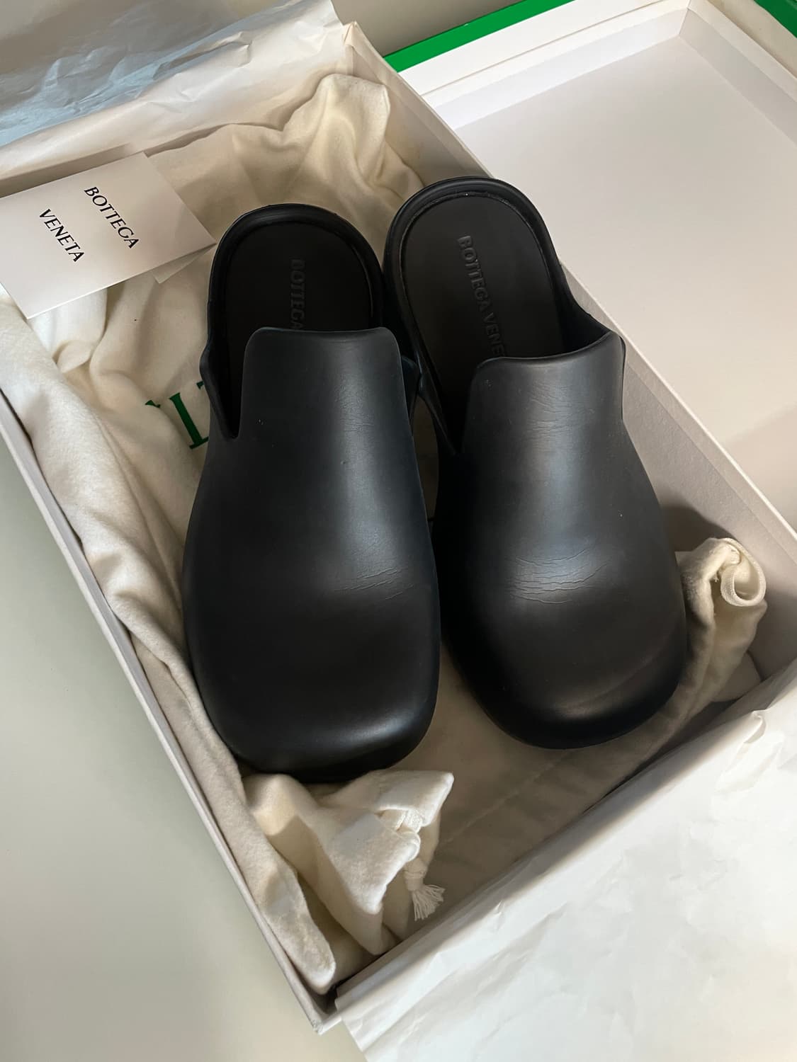 보테가 베네타 클로그 블랙 36 (235) 상품이미지3