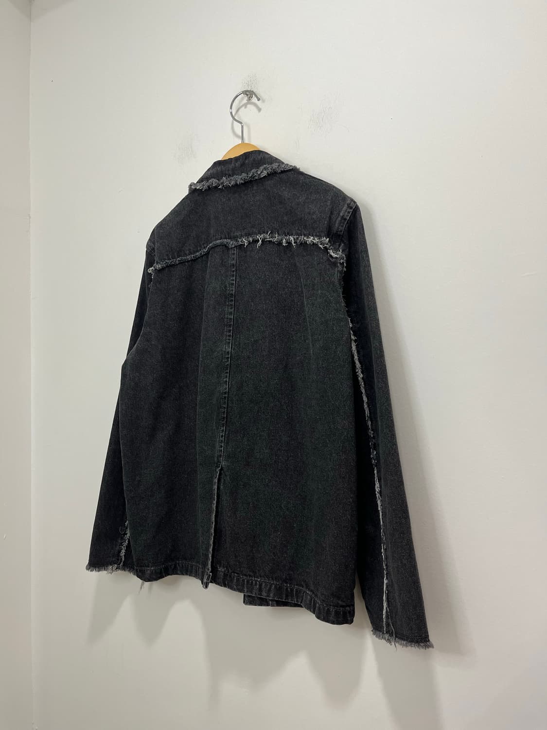일본 빈티지 워싱 데님 블레이저 자켓 상품이미지6