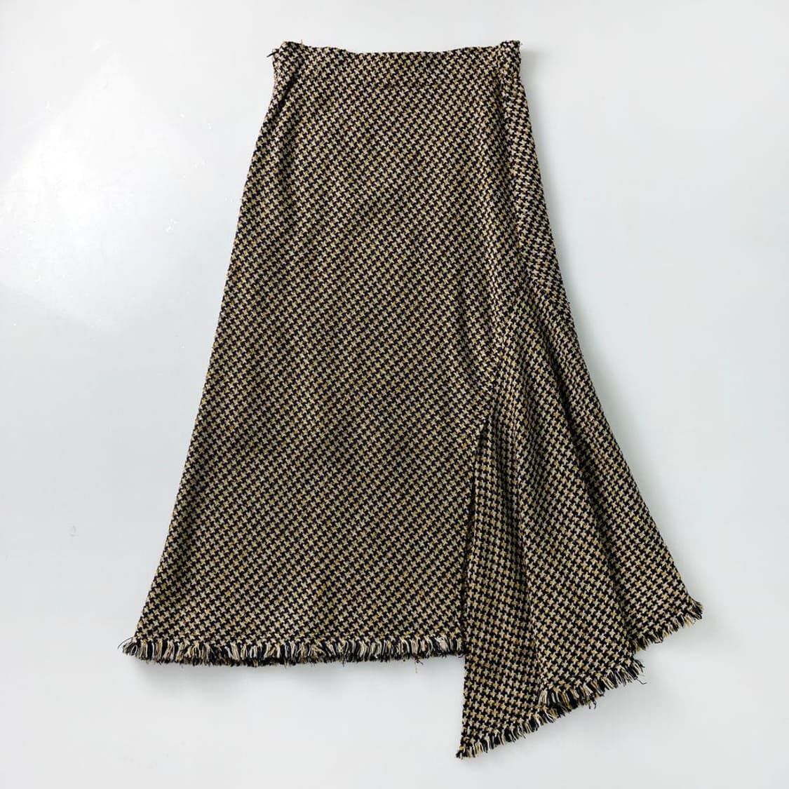 시스템 한섬 20ss 언발란스 롱 스커트 PR1600 상품이미지6