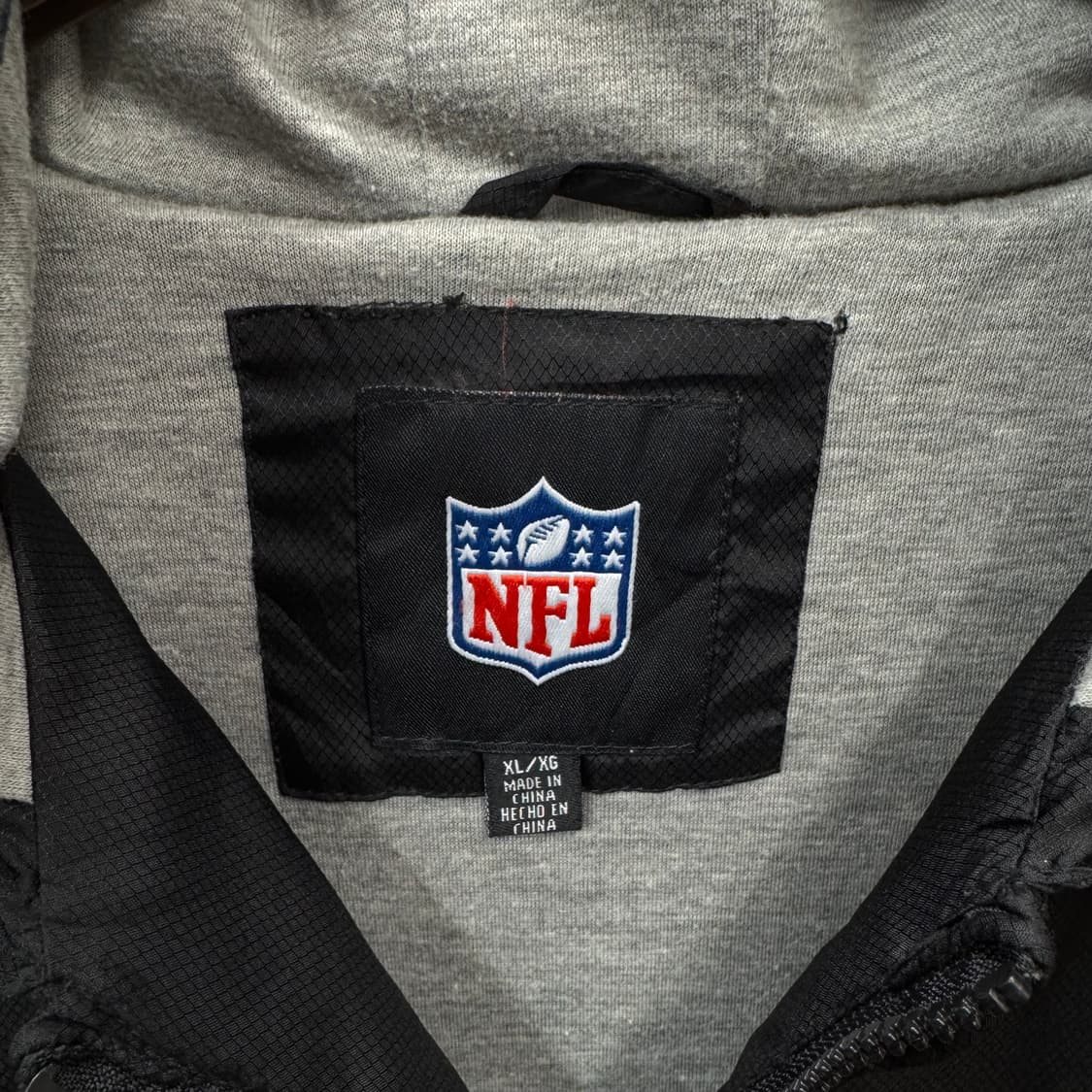 00s NFL X STEELERS 올드스쿨 바람막이 블랙 옐로우 상품이미지7