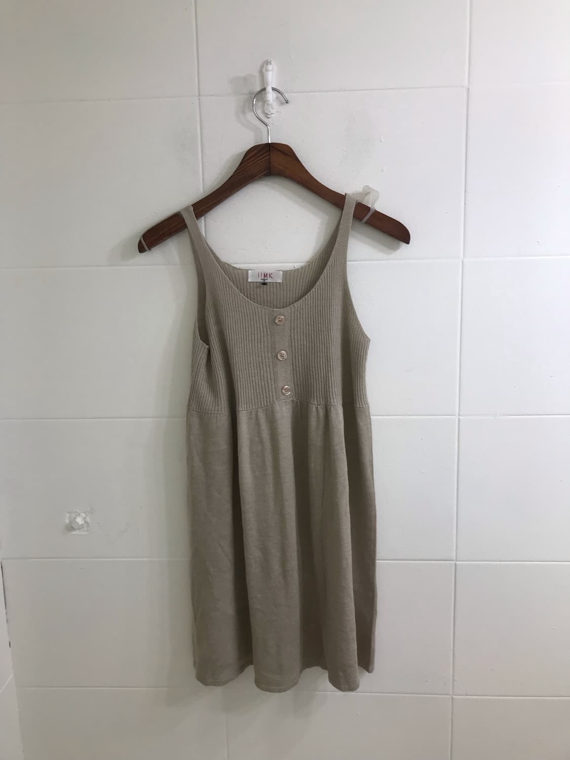 베이지 패턴 하구미 너드 모리걸 야상 코디세트 상품이미지7