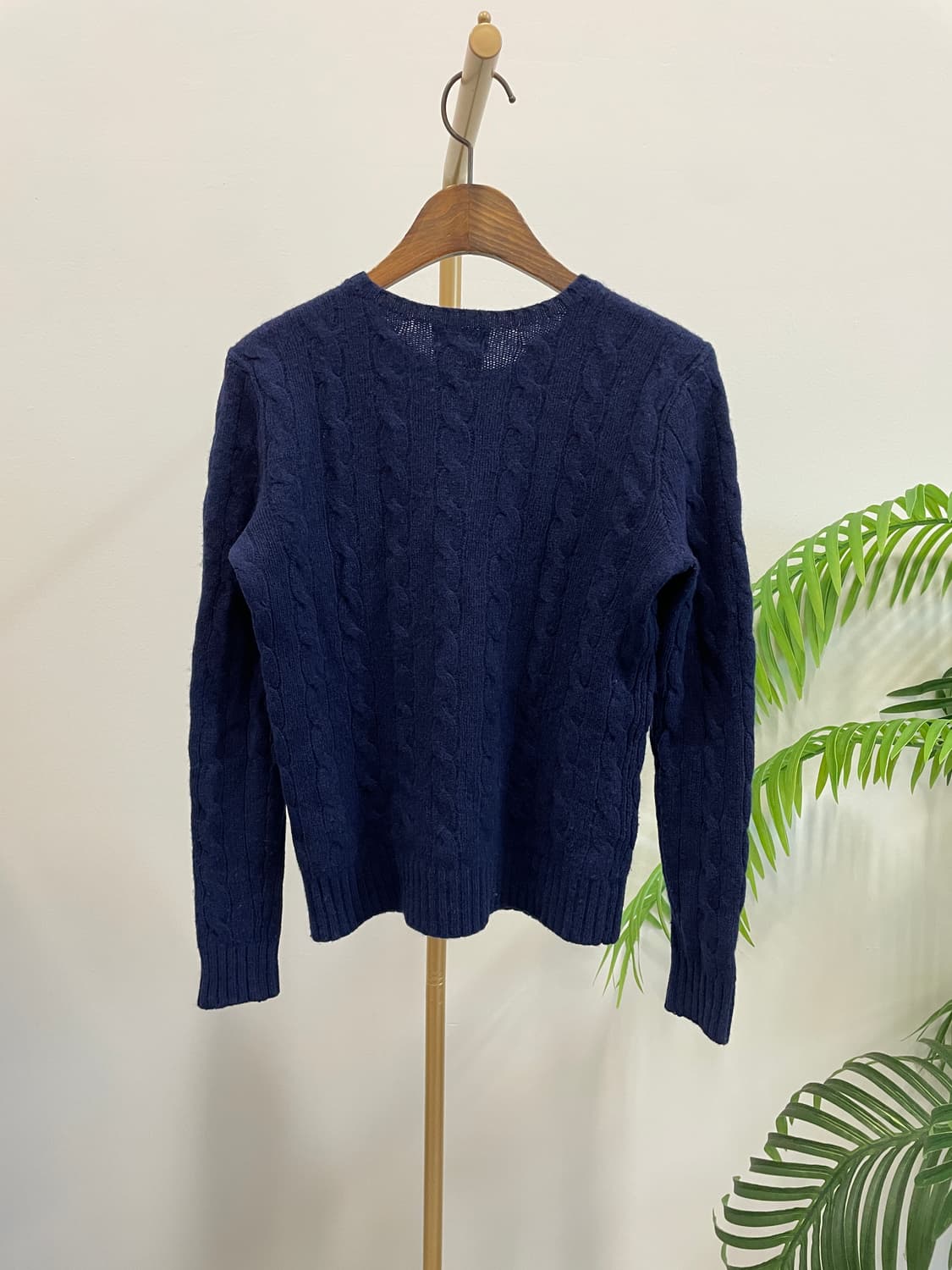 폴로 랄프로렌 네이비 울니트 상품이미지2