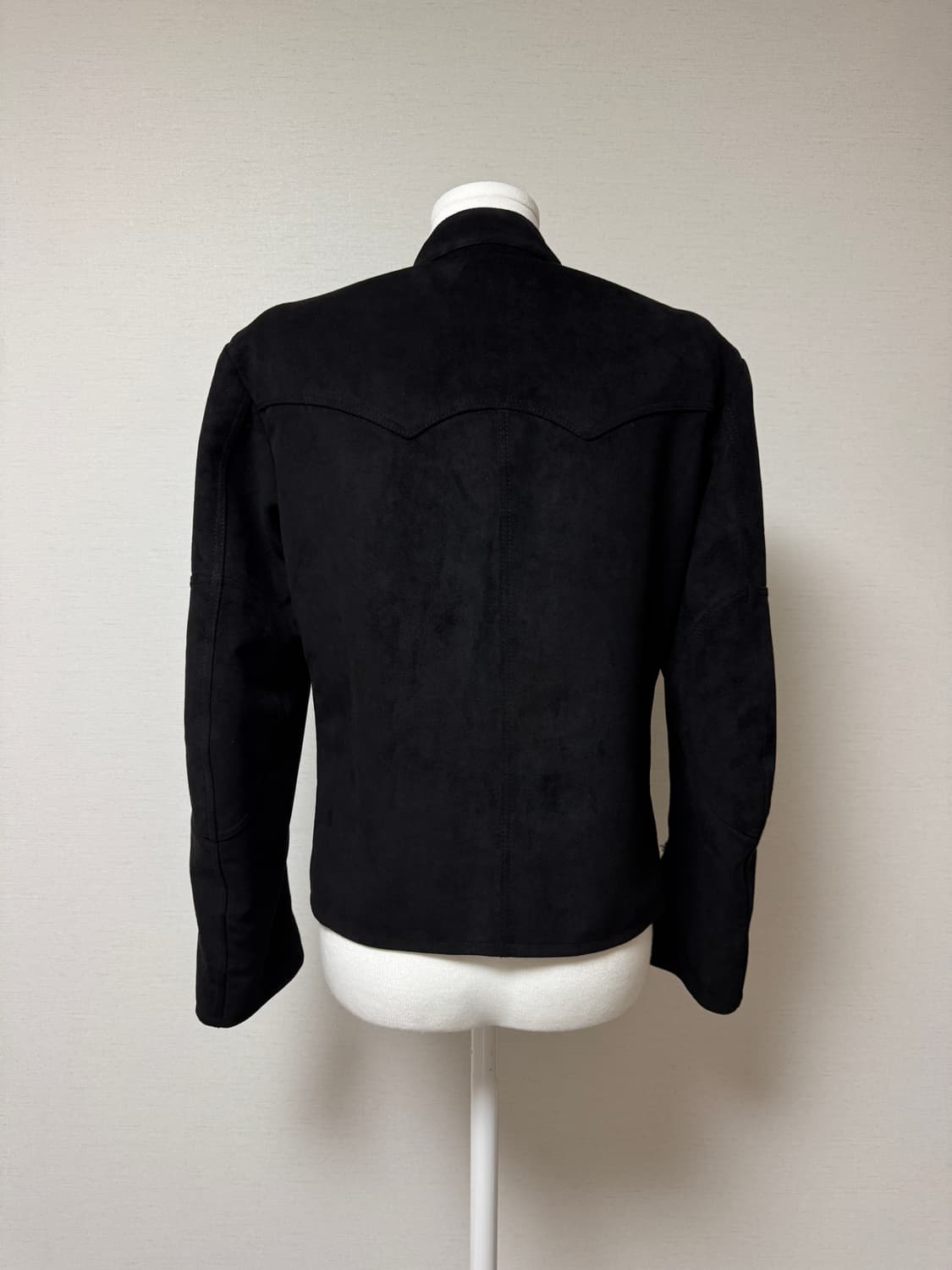 마뗑킴) 스웨이드 봄버 자켓 상품이미지4