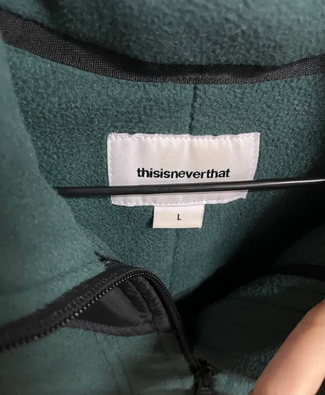 디스이즈네버댓 x폴라텍 배색 플리스 후리스 상품이미지4