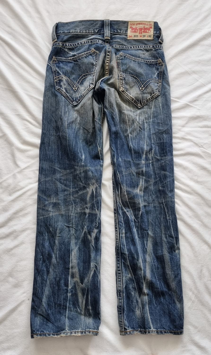 빈티지 리바이스 워싱 팬츠 상품이미지2