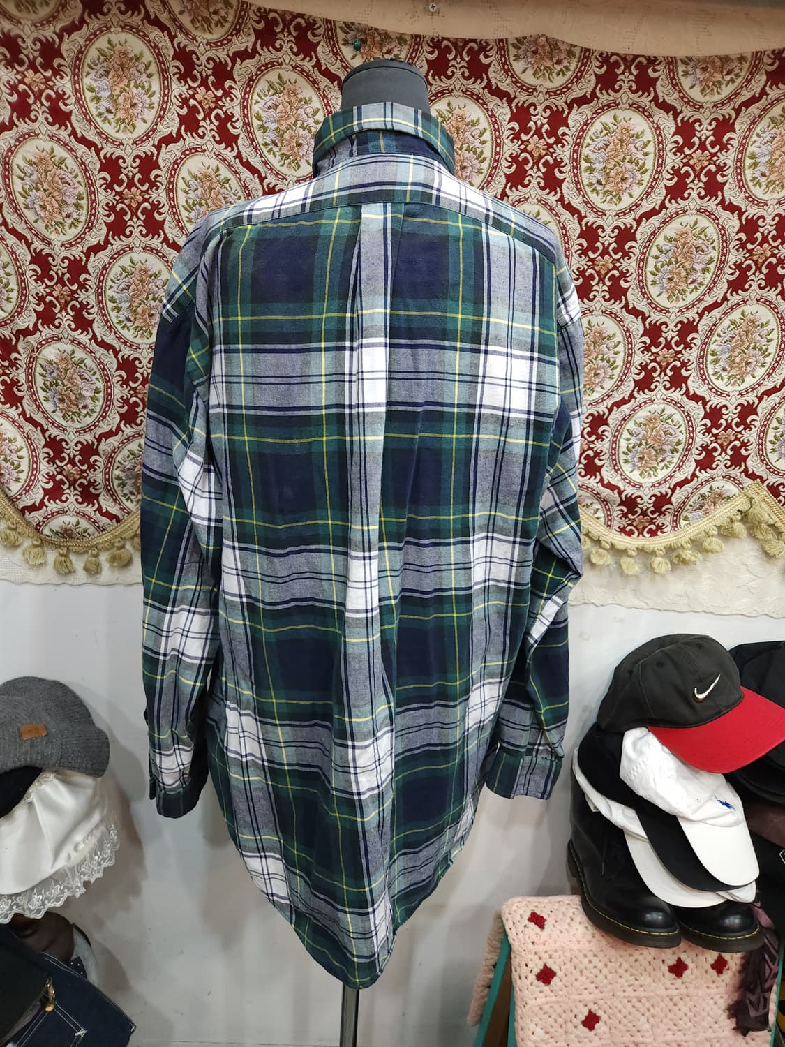 폴로 랄프로렌 90s 베어 자수 타탄체크 셔츠

 상품이미지7