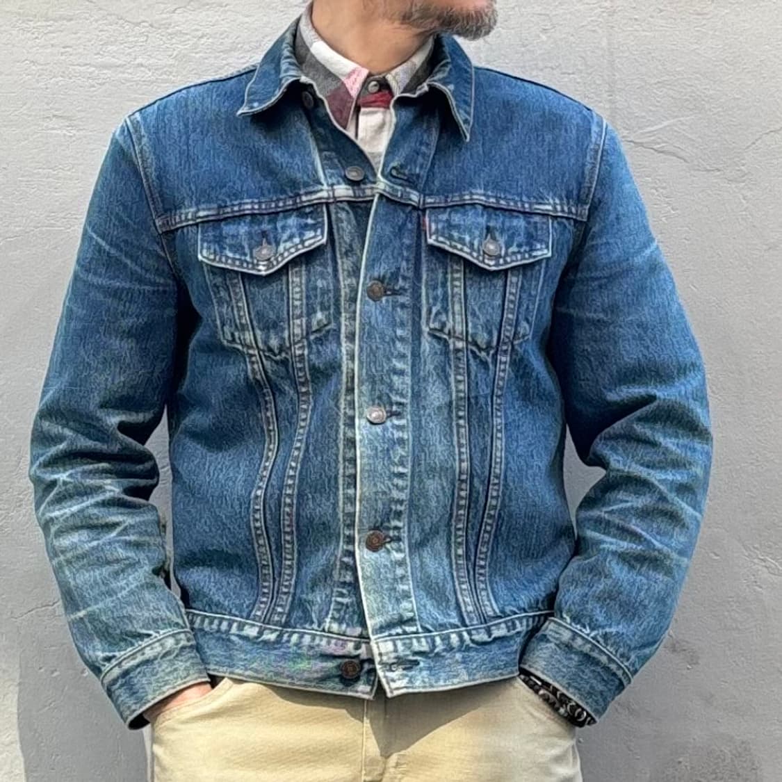 90년대 리바이스 70505 데님 트러커 상품이미지7