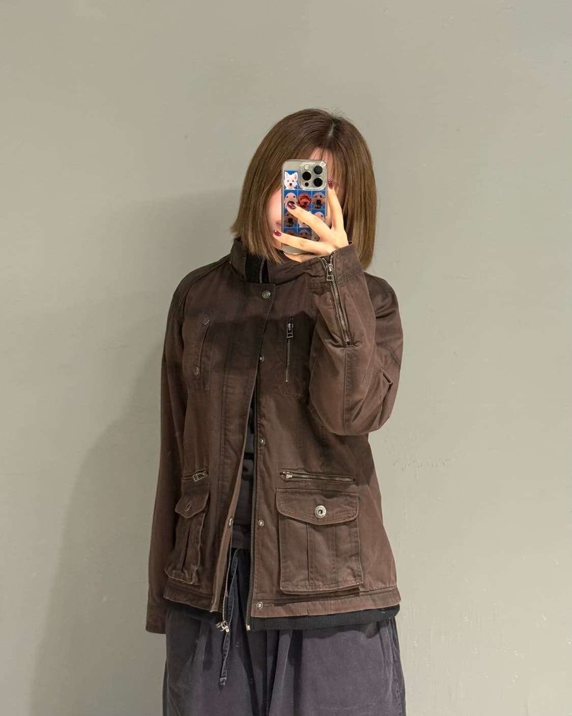 multi pocket washing detail jacket 상품이미지2