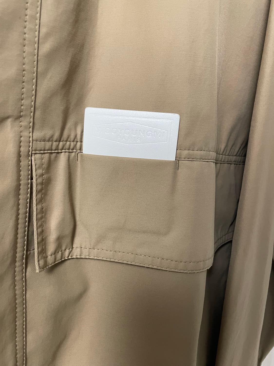 50사이즈, 우영미 21ss 베이지 코치자켓 상품이미지6