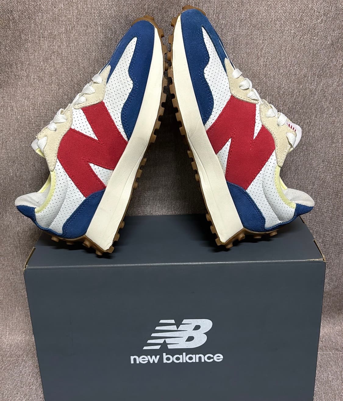 뉴발란스 327 블루 레드 JD 스포츠 한정 240 상품이미지2
