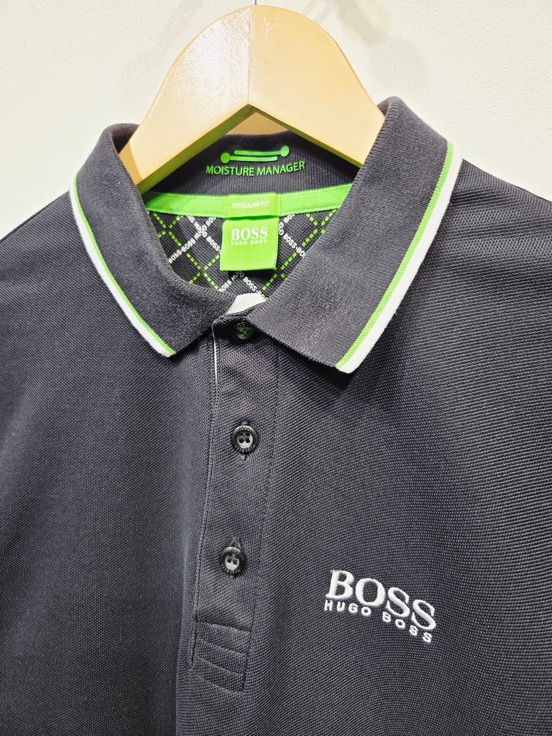 휴고보스. 남자 레귤러핏 반팔 폴로 셔츠_S 상품이미지6