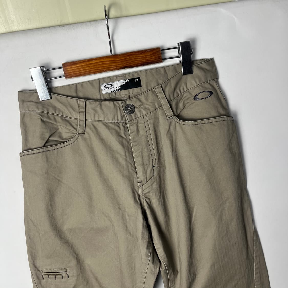 [Oakley] 오클리 로고 스트레이트 코튼 팬츠 상품이미지3