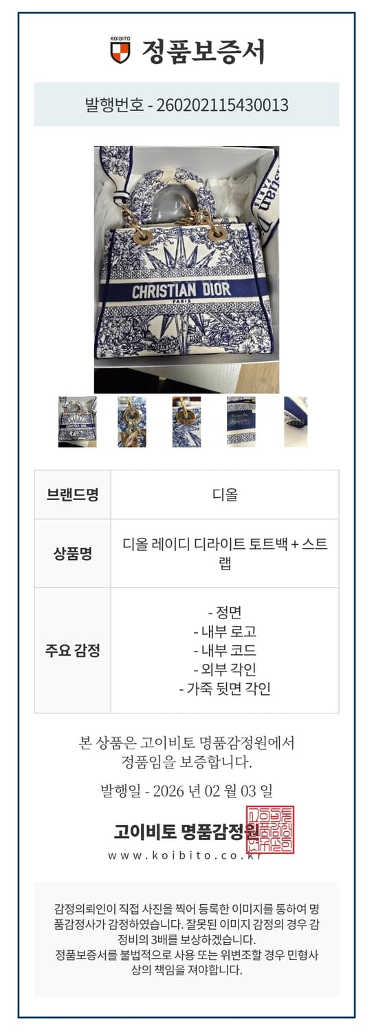 크리스찬 디올 디라이트 백 미듐 상품이미지10