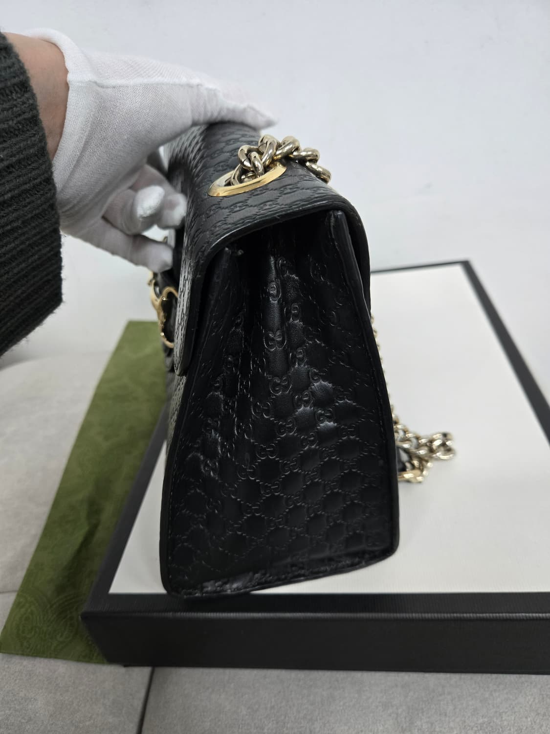 [보증서 정품] 구찌 시그니처 숄더백 상품이미지5