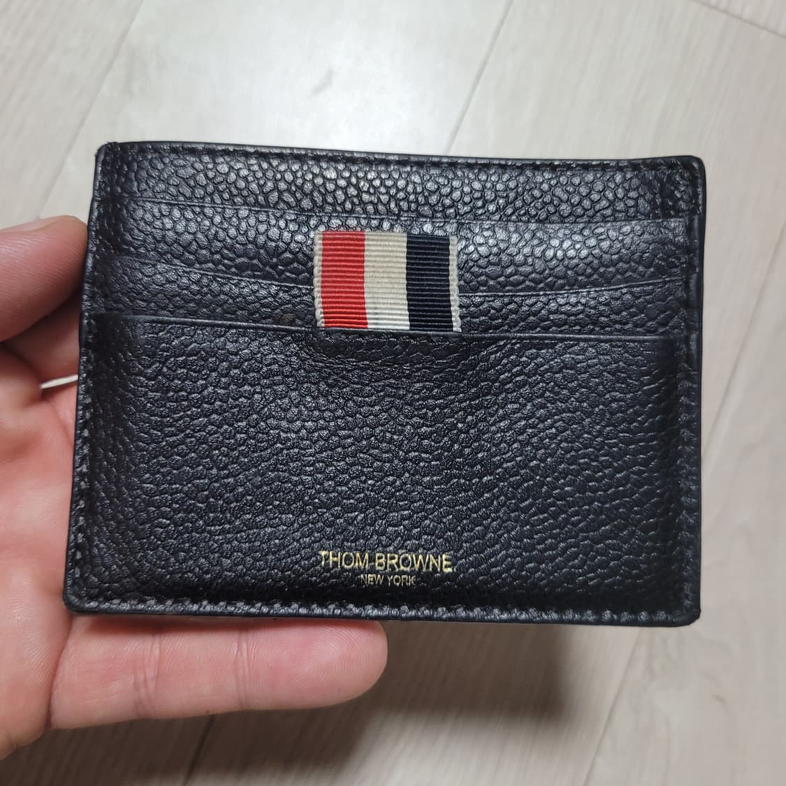 정품 톰브라운 블랙 카드지갑 상품이미지1