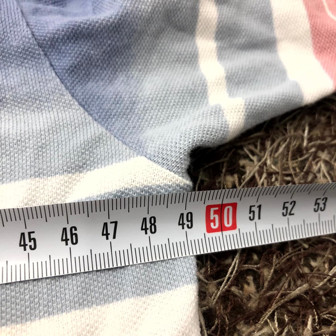XL 폴로 랄프로렌 보이즈 멀티컬러 스트라이프 반팔 티셔츠 상품이미지6