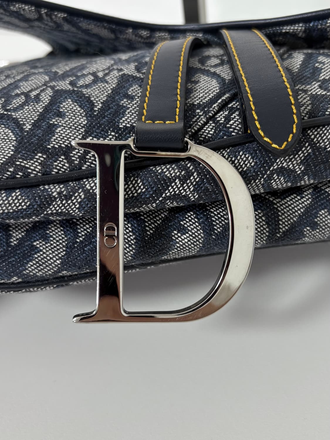 디올 오블리크 새들백 은장 빈티지 상품이미지6