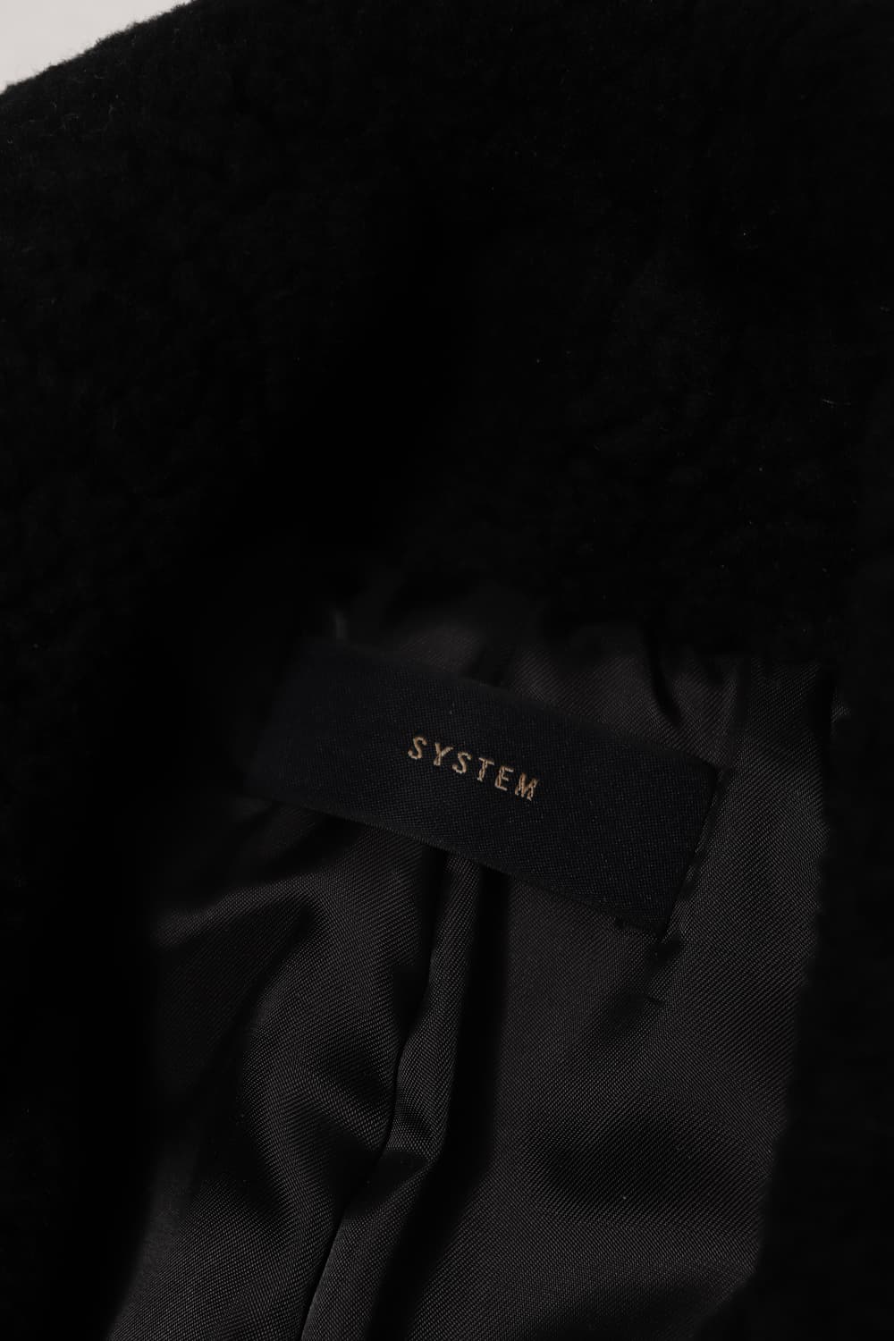 SYSTEM 오버핏 무스탕 women S 상품이미지7