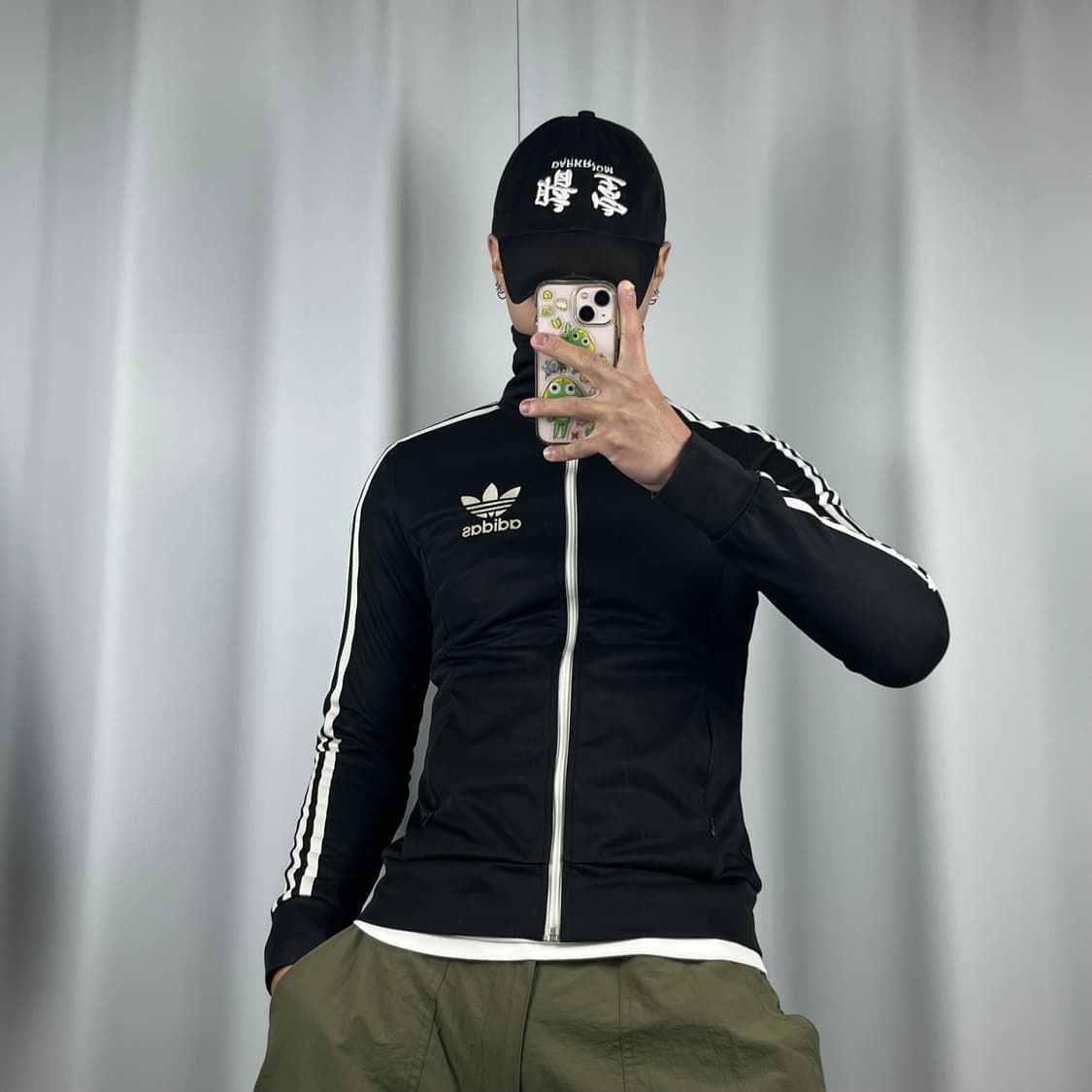 <아디다스 립 패턴 검흰 져지> No.1348 상품이미지2