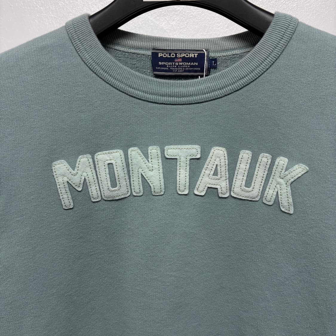 폴로 스포츠 크롭 맨투맨 상품이미지3