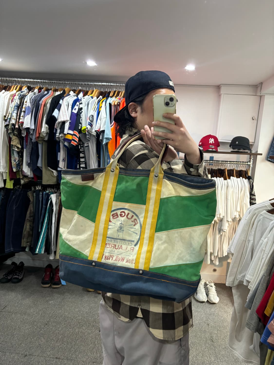 럭비 바이 랄프로렌 토트백 상품이미지8