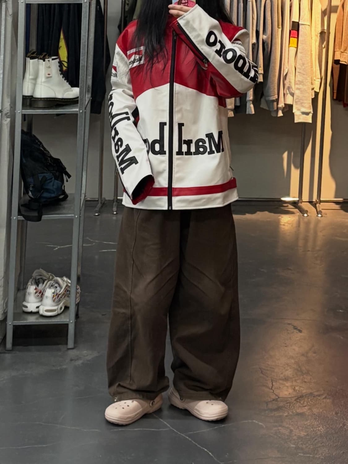 말보로 바이크 가죽자켓 A3114 상품이미지1