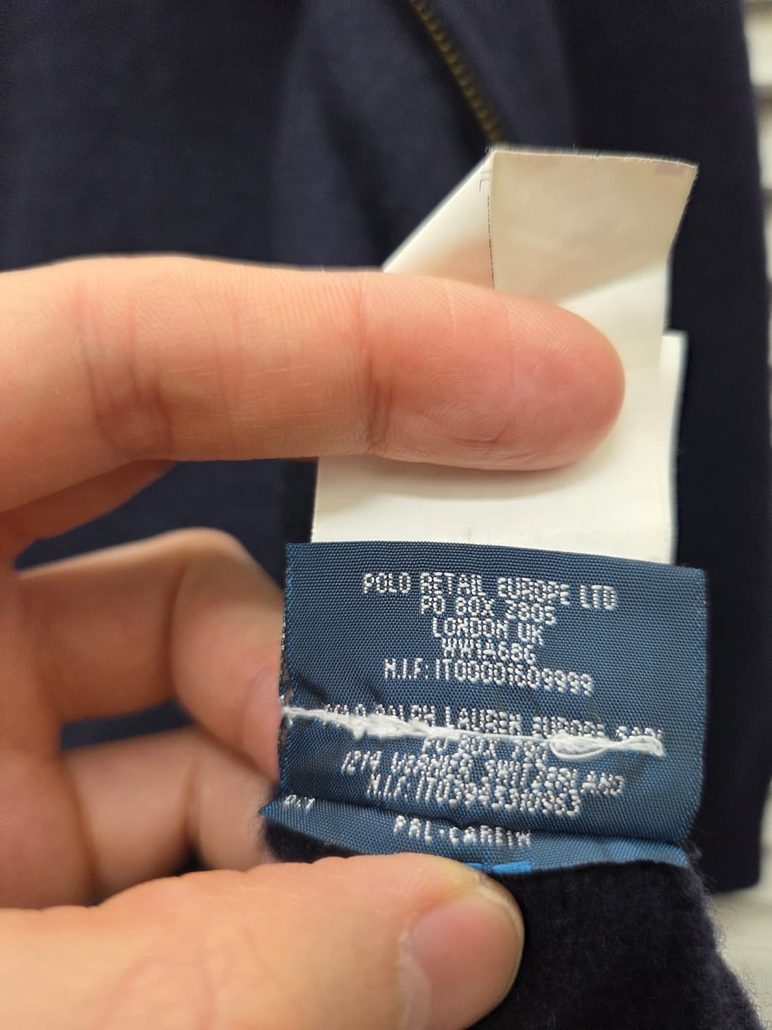 폴로 랄프로렌 키즈 램스울 집업 니트 상품이미지7