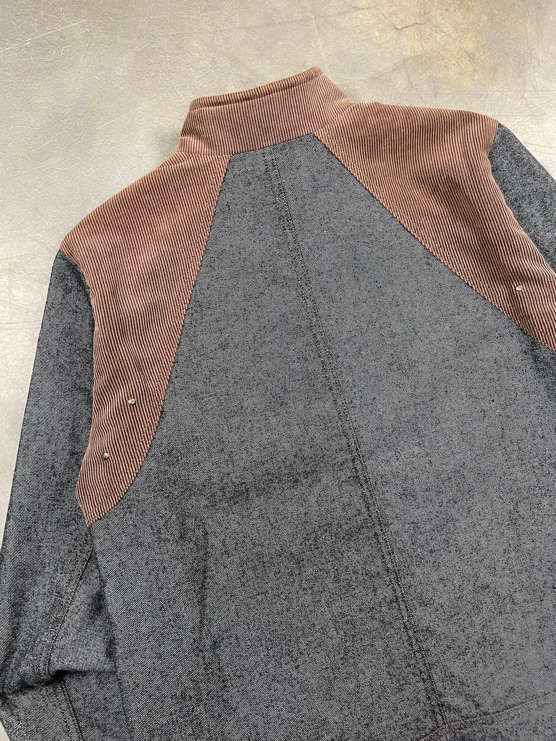 빈티지 웨스턴 블루종 자켓 상품이미지6