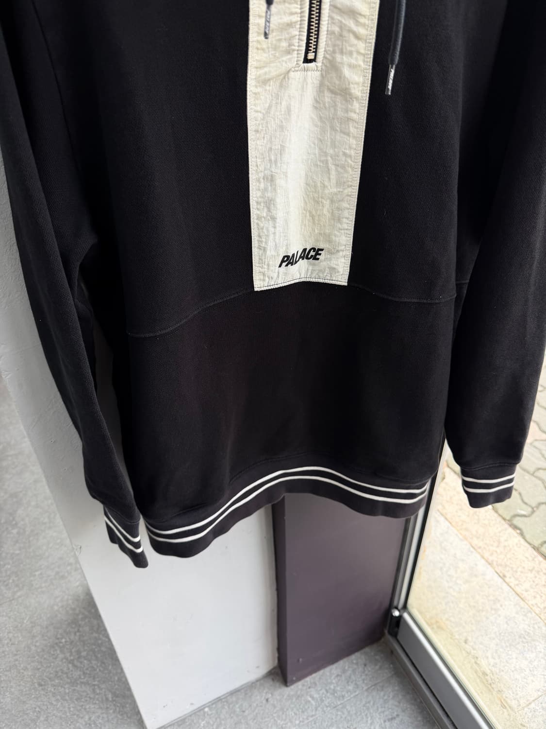 XL/ 팔라스 퀵커 쉘 후디드 쿼터 집업 상품이미지4