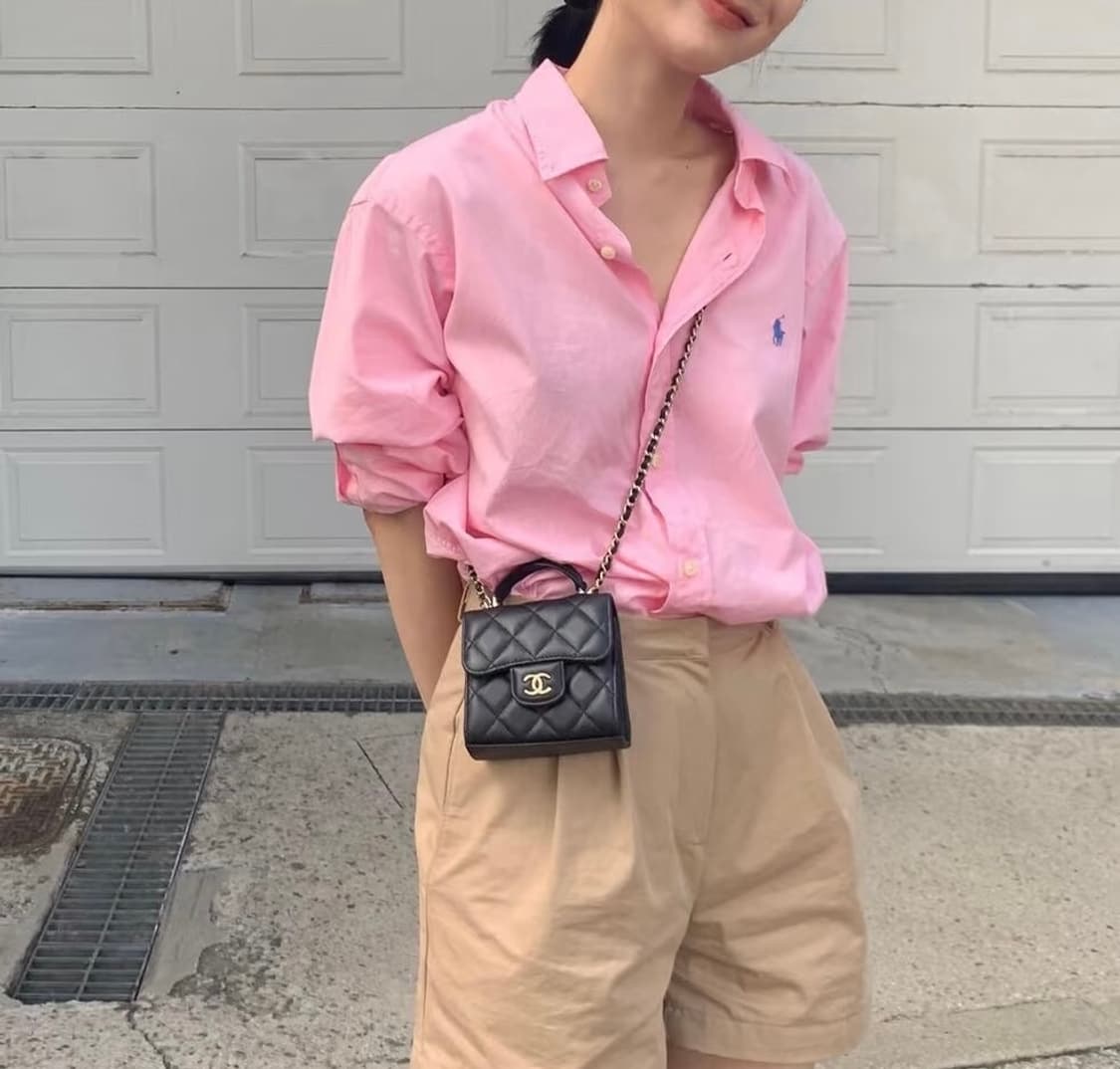 샤넬 뷰티 탑핸들 미니 크로스백 상품이미지5