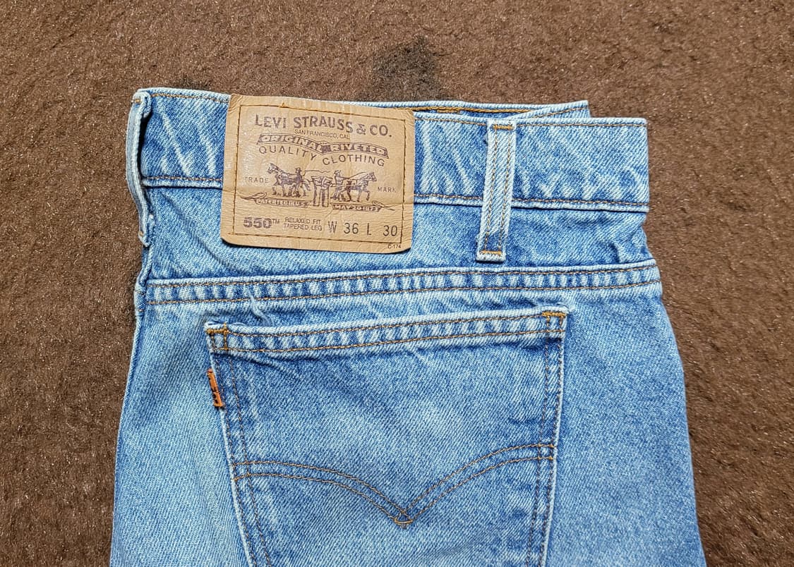 리바이스 남성용 550  릴렉스핏 데님팬츠(36*30) 상품이미지2