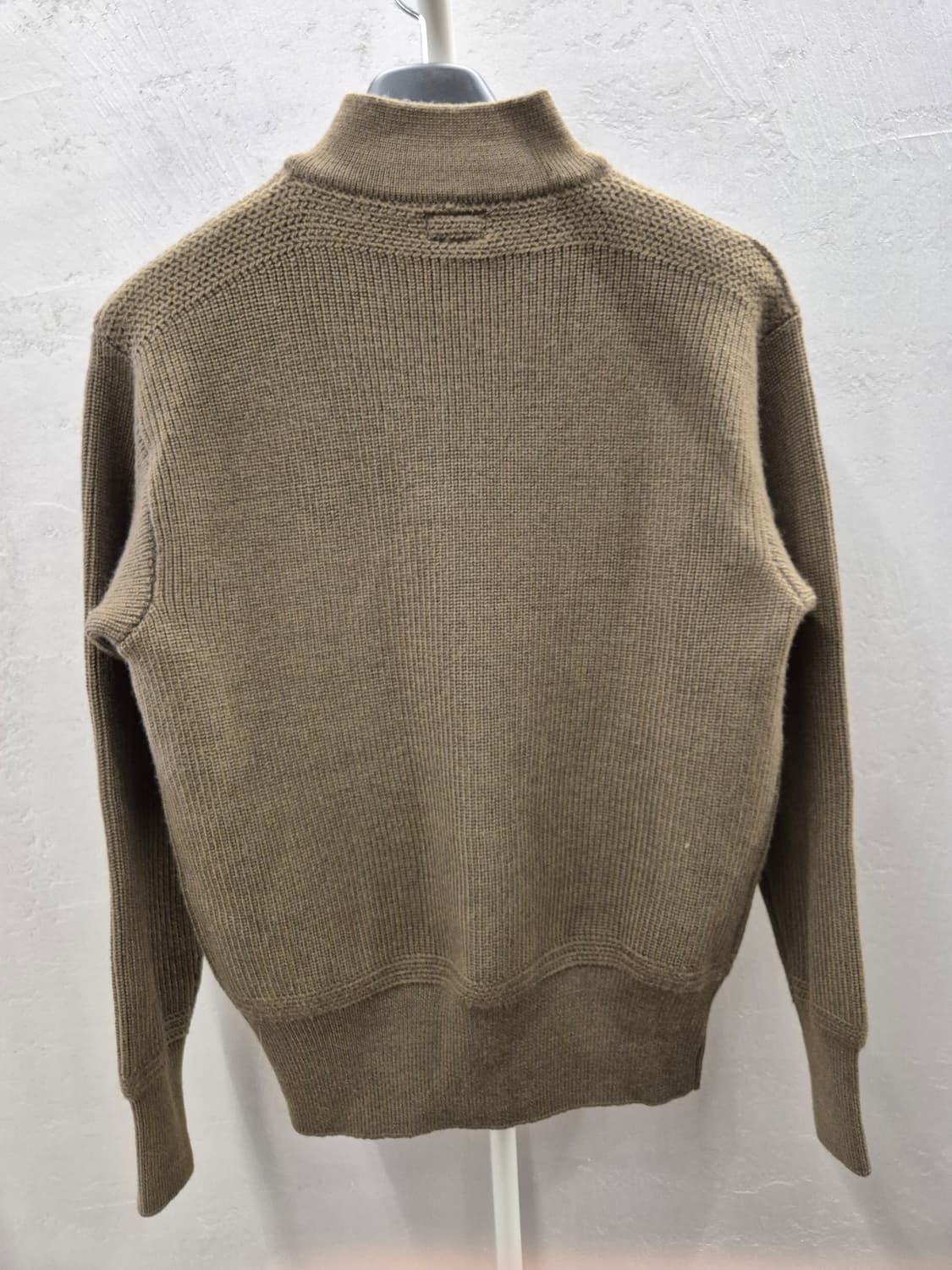 브론슨 US ARMY 하이넥 울 스웨터 올리브 40 상품이미지3