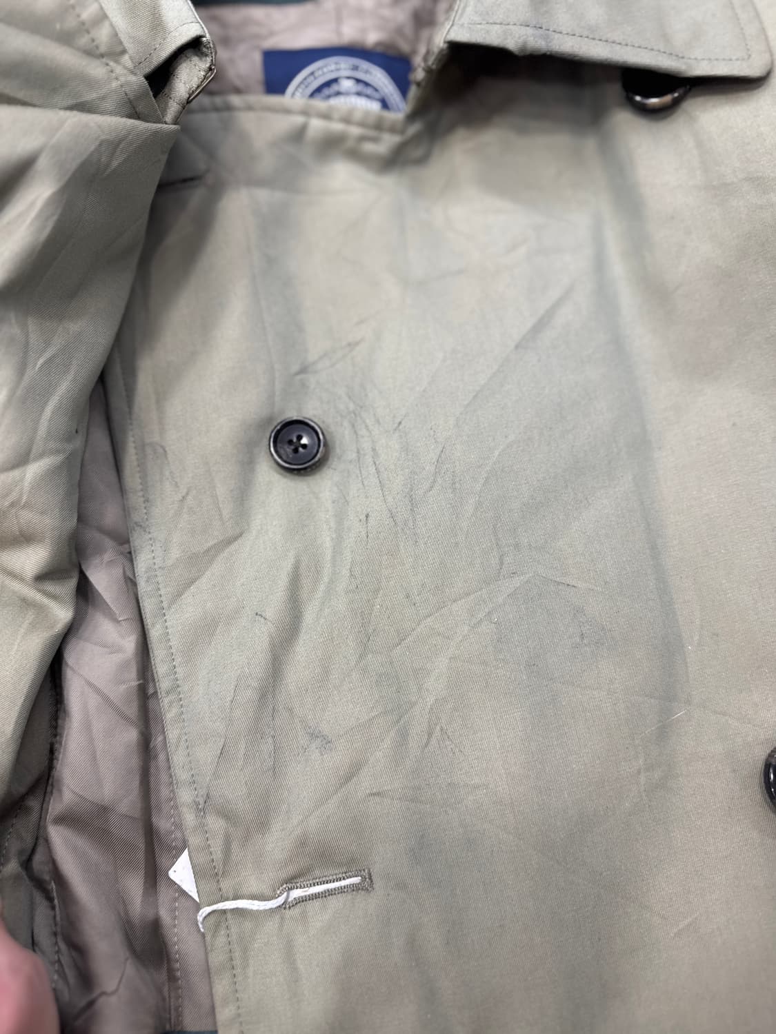 제이프레스 램스울 라이너 트렌치 코트 LL 상품이미지10