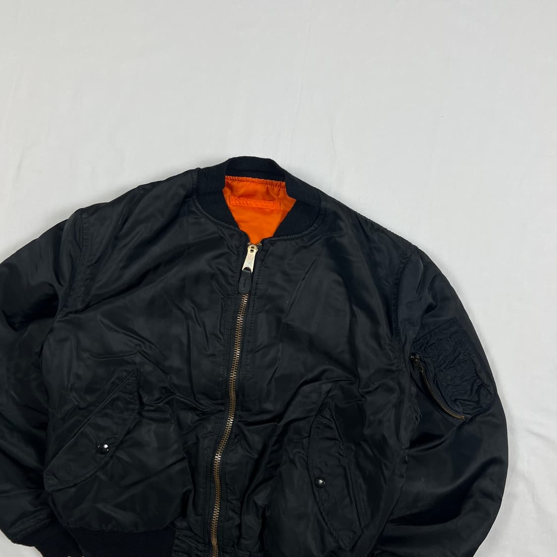 90‘s 알파인더스트리 alpha ma-1 마원 봄버자켓 상품이미지2