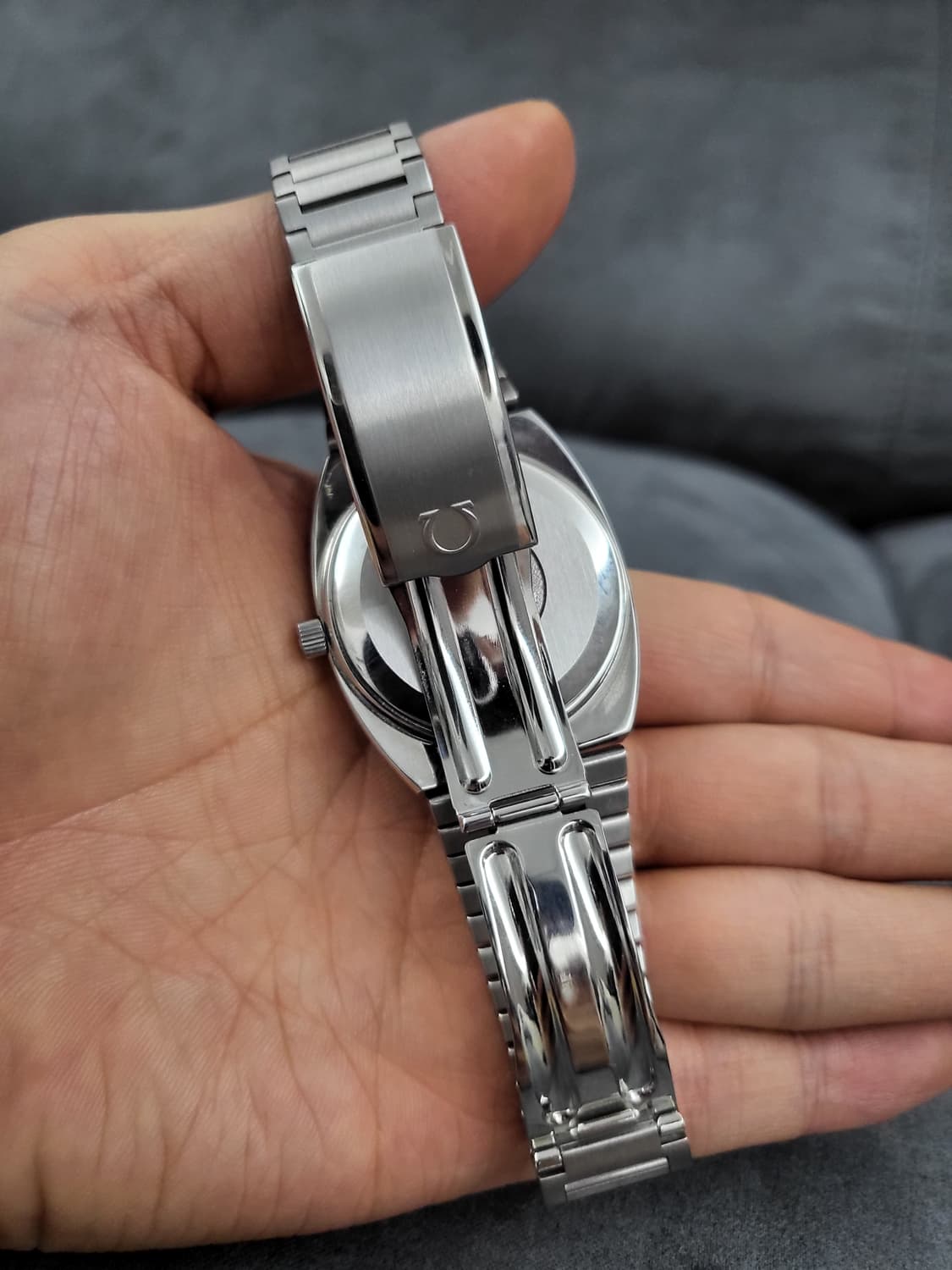 오메가 씨마스터 빈티지시계 테레비 아이스블루 상품이미지7