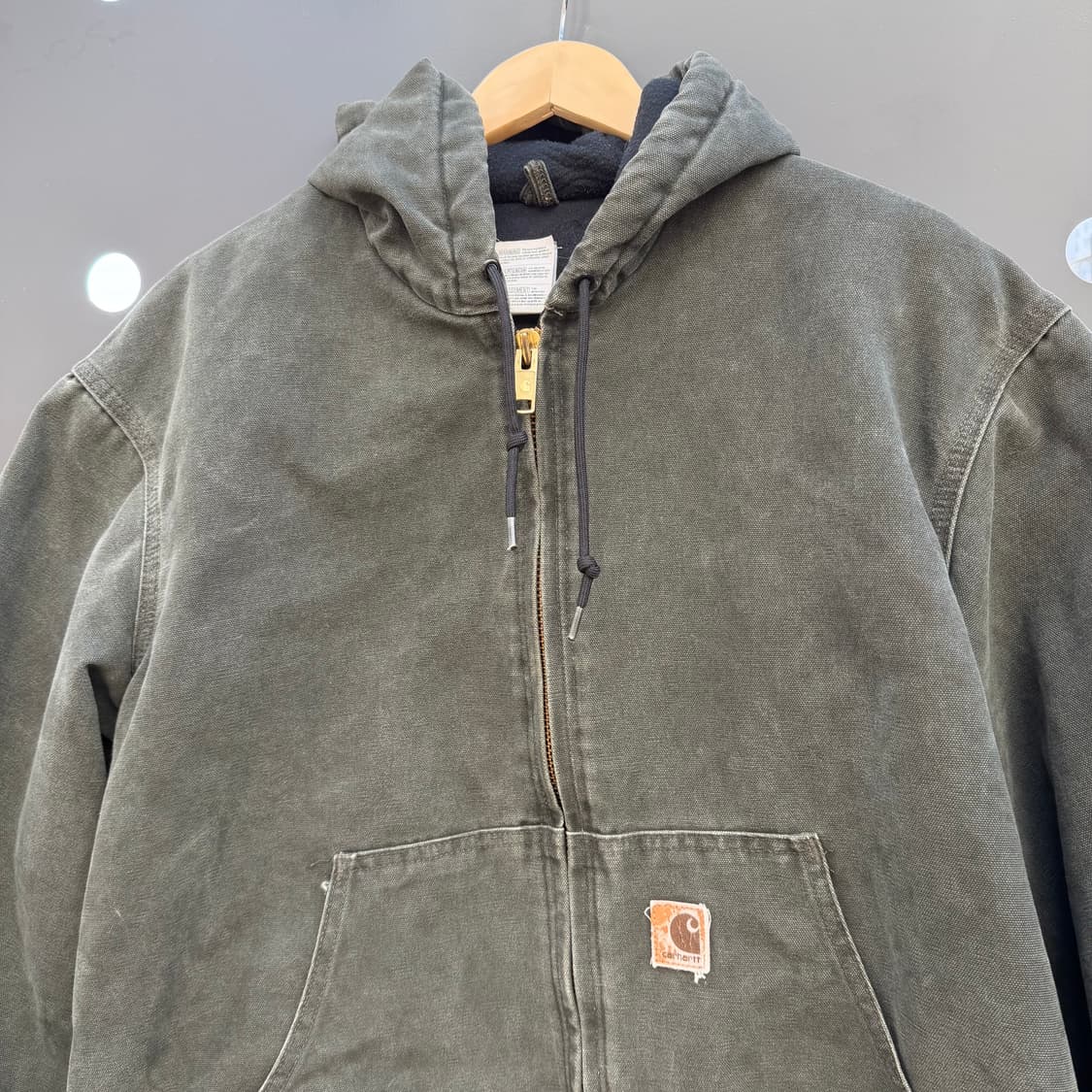 OG 칼하트 J130 Mos 액티브 워크 자켓 L 상품이미지4