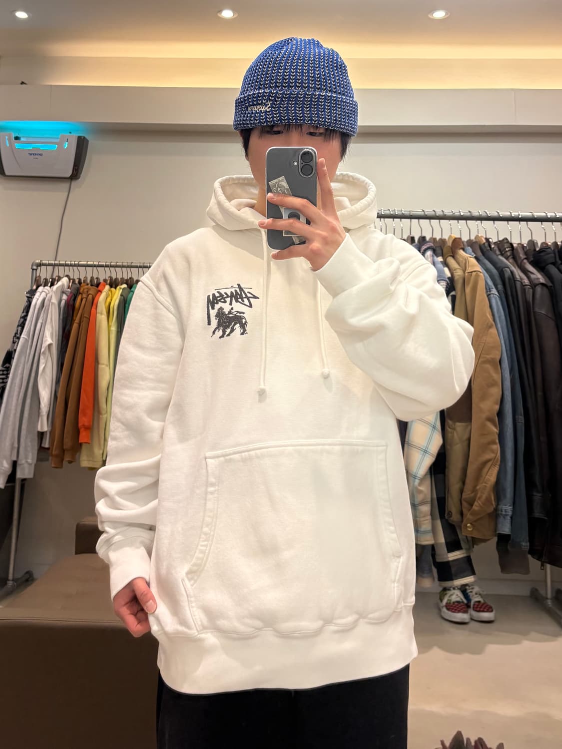 스투시 라이온 후드티 상품이미지8