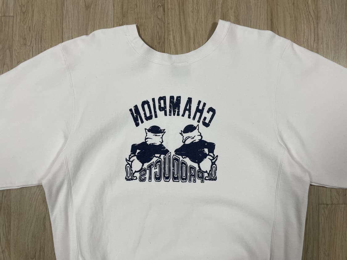 100~105) 90s 챔피온 리버스위브 불독 맨투맨(RRL&LVC&폴로 상품이미지7