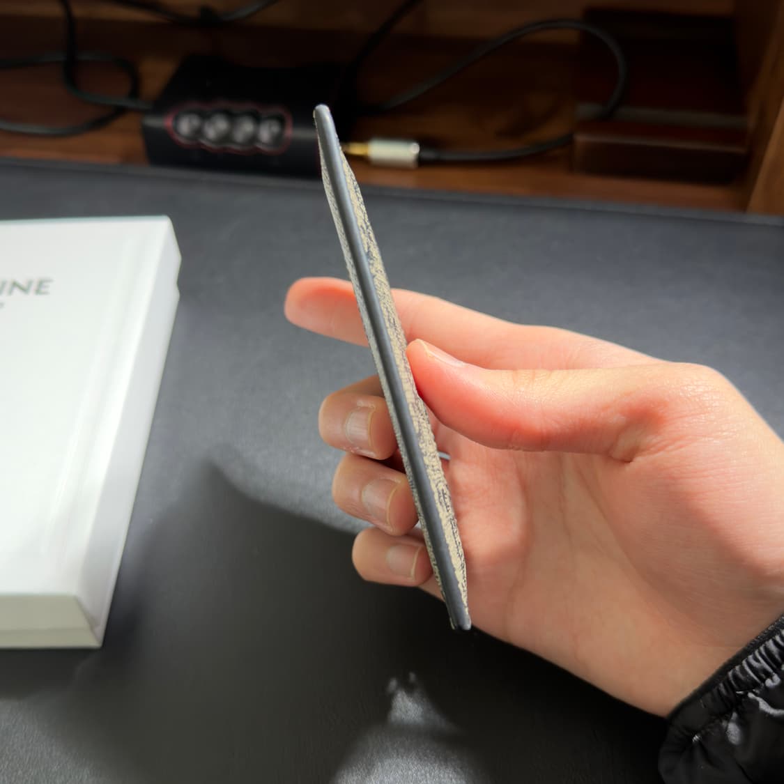 셀린느 트리옹프 캔버스 카드지갑 상품이미지5