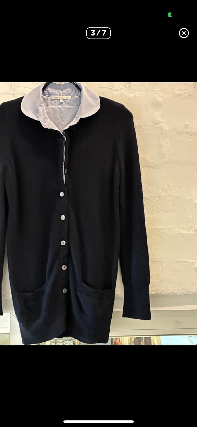 Vince 캐시미어 레이어드 가디건 XS 상품이미지3