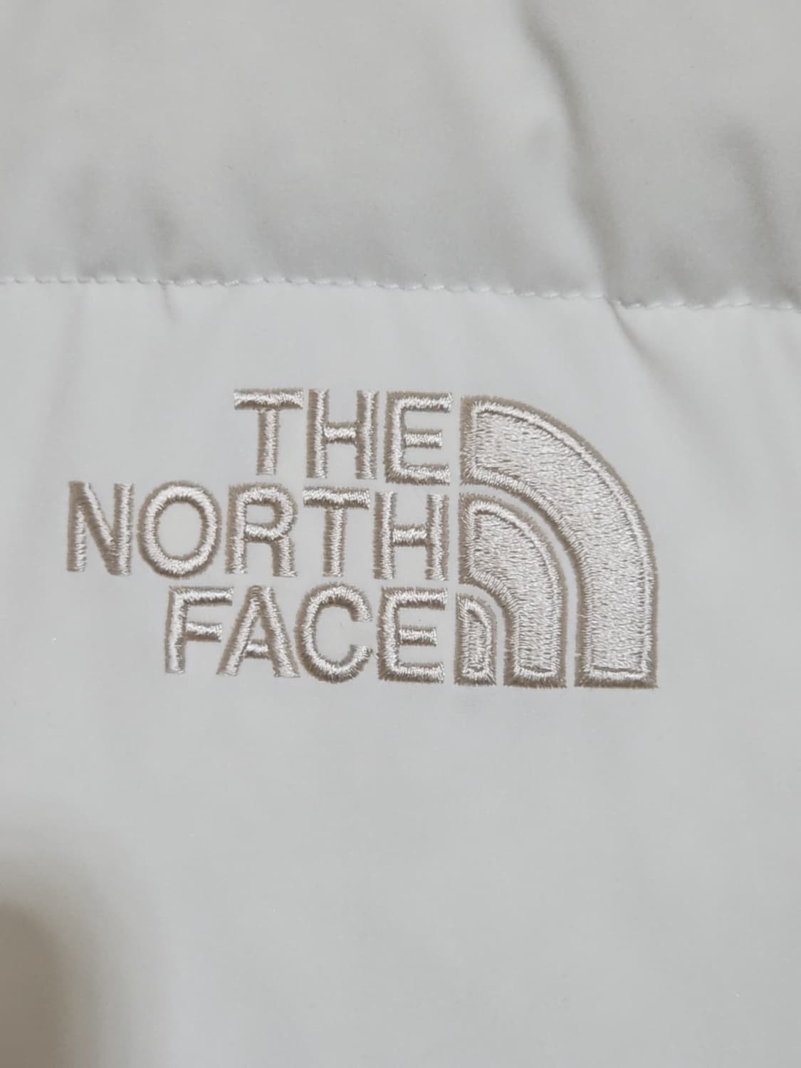 (S) 노스페이스 패딩점퍼 아이보리 온볼 자켓  상품이미지4