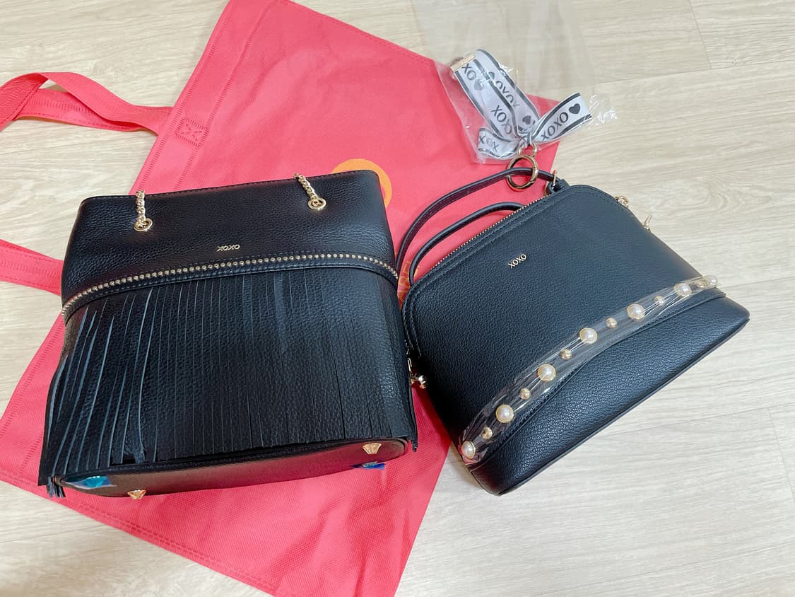 [새상품] XOXO 태슬 장식 소가죽 크로스백 넘나 예쁨 상품이미지1