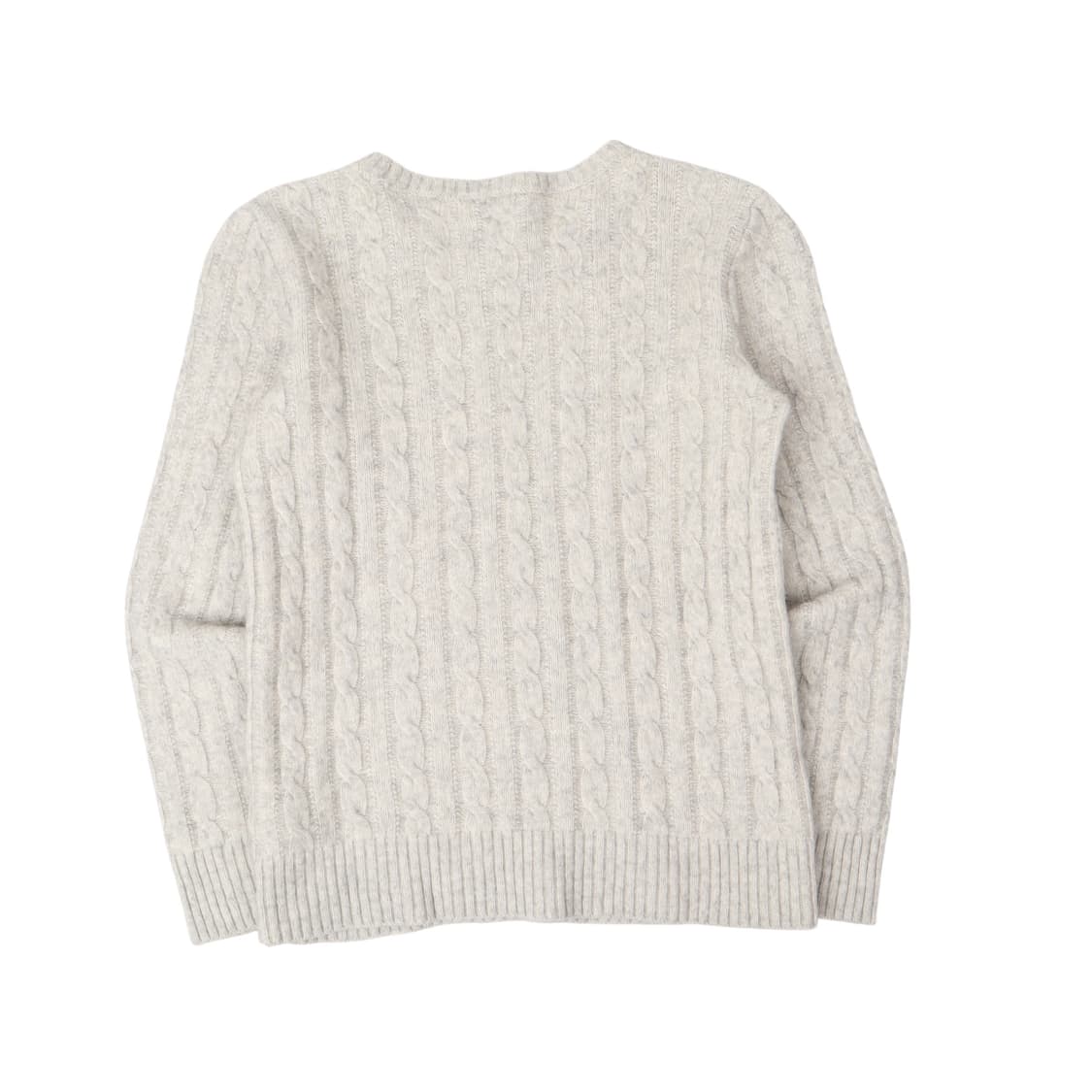 폴로 랄프로렌 그레이 펄 케이블 니트 상품이미지5