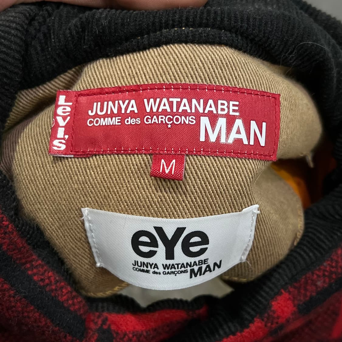  준야와타나베 x 리바이스 체크 베스트 y15195 상품이미지7