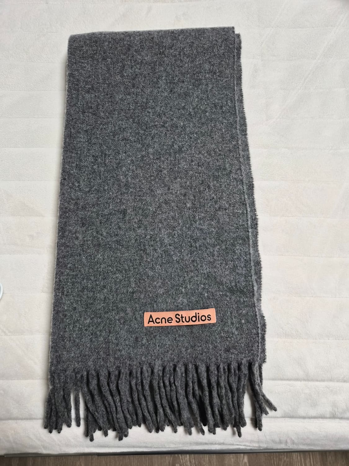 아크네스튜디오 울 플린지 머플러 멜란지 상품이미지1