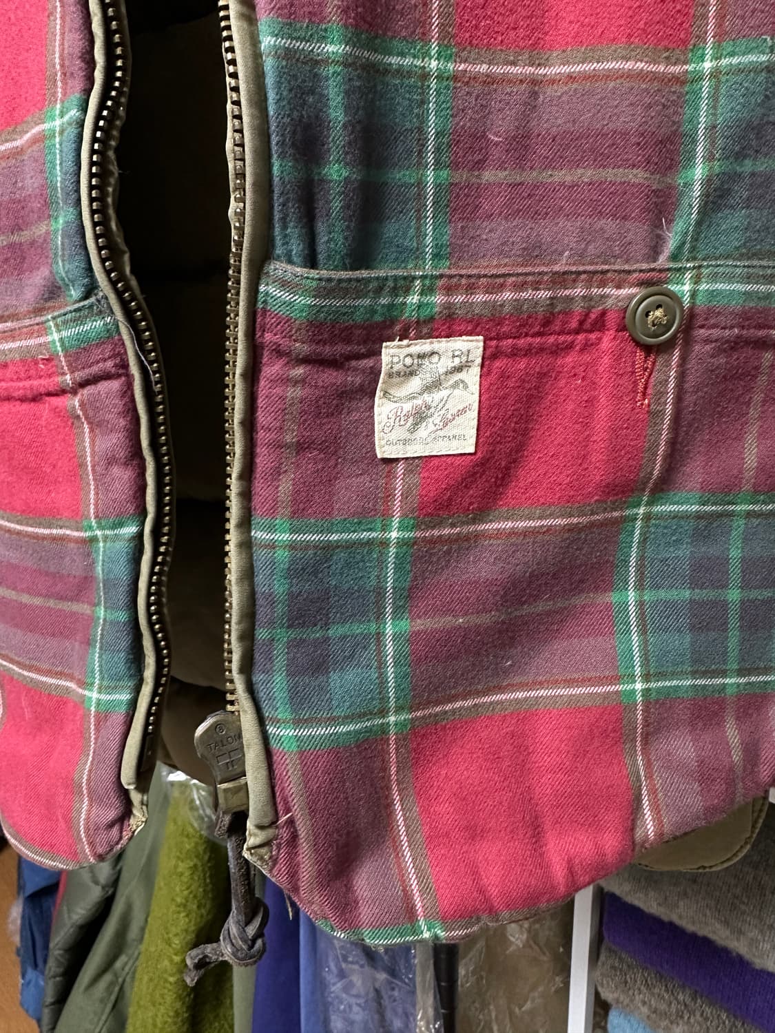 (새상품) 폴로 다운 퀼트베스트 S 상품이미지3