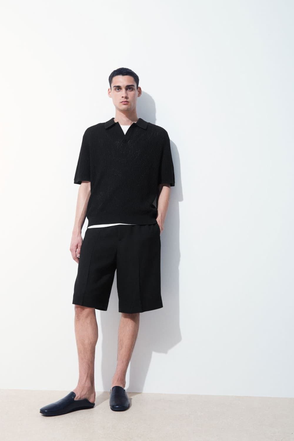 [M] 코스(COS) 아틀리에 니티드 폴로 셔츠 상품이미지2