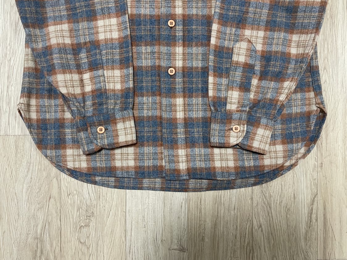 95) 70's 펜들턴 체크 울셔츠(미국제)RRL&LVC&폴로 상품이미지7